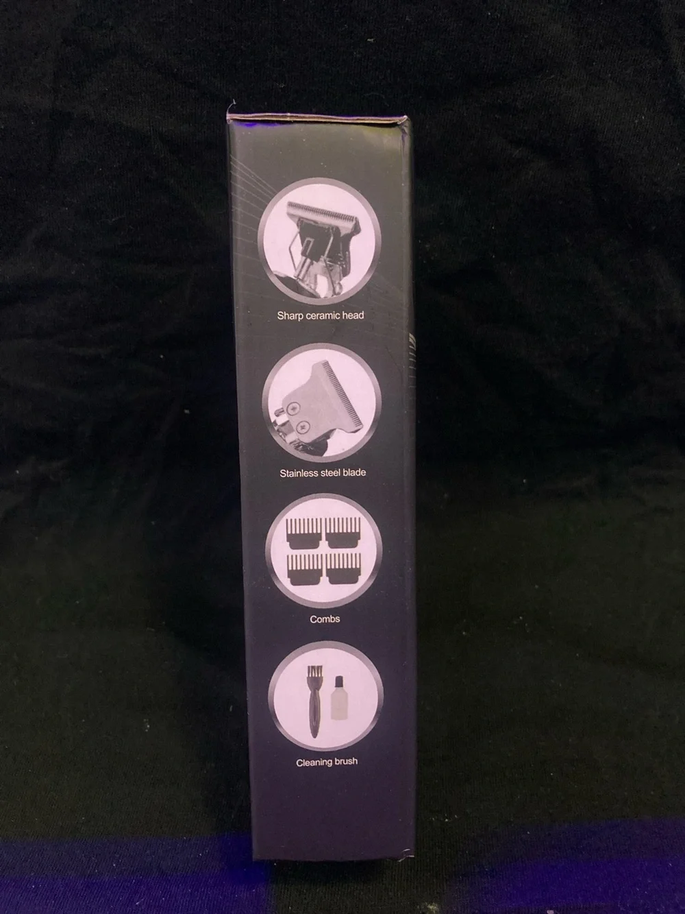 Gold Dragon Engraved Rechargeable Beard Trimmer - Gold